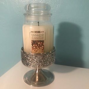 Bath & Body Works confetti/sequin candle holder